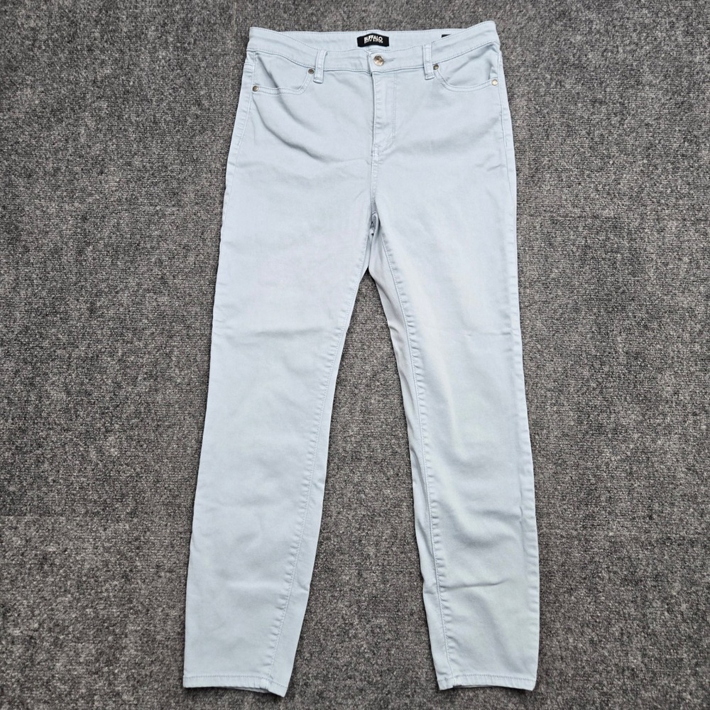 Buffalo David Bitton Havana High Rise Ankle Jeans Blue Womens Size 8/29 30x26